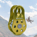 Outdoor Bearing Lifting Rock Climbing Fixed Rope Pulley Equipment Accessori