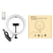 Dimmable Vlogging 10.2 inch 26cm RGBWW Selfie Lamp Ring Video Light Kit