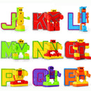 26Pcs English Letters Robot Deformation Alphabet Transformations Puzzle Toys