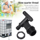 3/4" Plastic Faucet Bucket Tools 16.5mm Barrel Joint C3 Hose For IBCGardenHose.