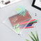 Waterproof Matte Paper Holder File Folder Pencil Case Transparent Document Bag