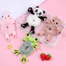 Scrunchie Elastic Plush HairBands HairHoop Headband Animal Hair Ties