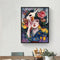 Hand Painted Digital Oil Picture DIY Girl Paint By Numbers Home Wall Decor Kit