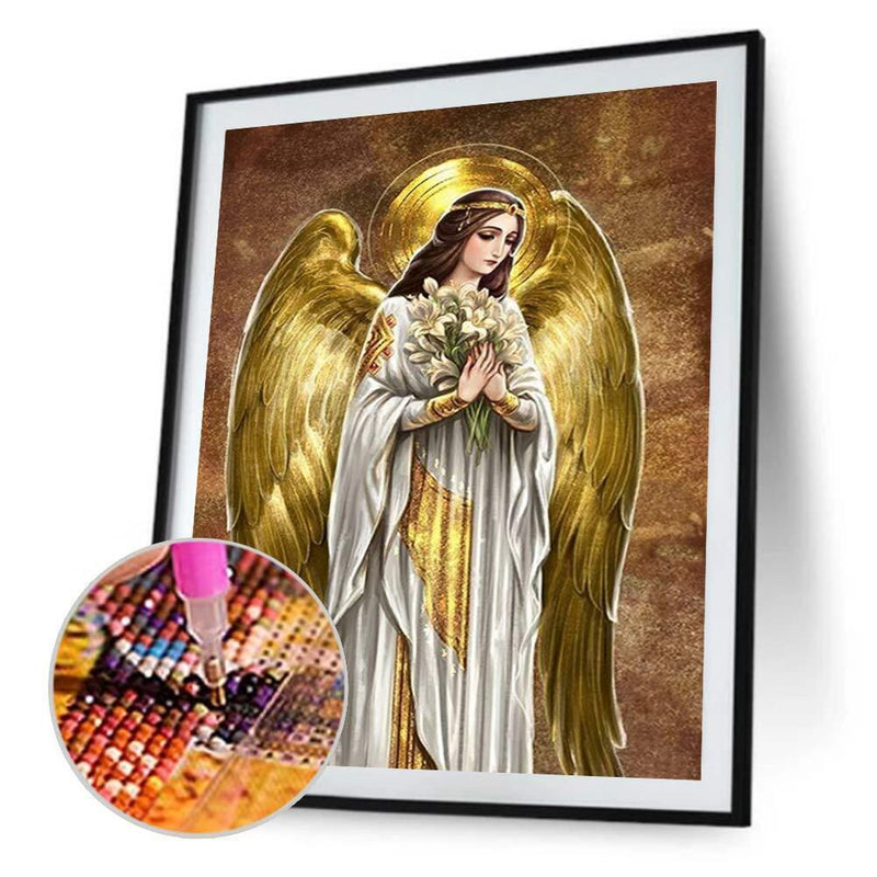 Diamond Painting Kit angel women Full Round Rhinestone Wall