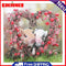 Full Embroidery Set Cross Stitch Needlework Kit 11CT Piggy Love Artwork DIY