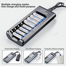 1.2V 8 Slot Electric Battery Charger for AA/AAA Ni-MH/Ni-Cd with LED Indicator