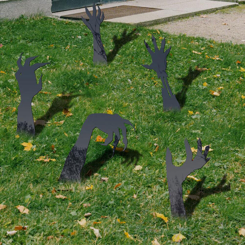 Halloween Acrylic Plugin Home Decor Ghost Hand for Terraces Backyards Sidew