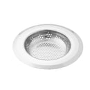 Steel Waste Drainer Colander Sink Strainer Filter Basket Food Hair Stopper
