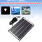 6W 12V Camera Surveillance Solar Panel Outdoor Portable Light Lamp Power Su