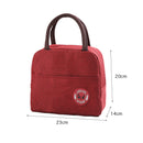 Fresh Cooler Lunch Box Portable Insulated Thickened Oxford Thermal Picnic Bag