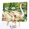 Painting By Numbers DIY Kit Swans Canvas Oil Art Picture Home Wall Decor Artwork