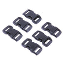 Outdoor Paracord Bracelet Black Plastic Buckle for Outdoor Camping Hiking