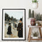 Frameless Oil Painting Arts Picture By Number Square People Hand Painted Craft