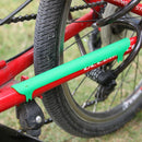 Plastic Bicycle Chain Protection Bike Frame Protector Chainstay Pad (Green)