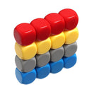 Gift Polyhedral Entertainment Board Game Accessory Colord Blank Dices Dice Set