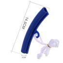 2pcs Motorcycle Saver Changing Tyre Tire Wheel Rim Edge Protectors (Blue) Newly