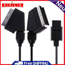 6ft A/V TV Video Scart RGB Cable Lead for Nintendo SNES Gamecube N64 PAL Console
