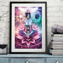 Full Square Drill Drawing Picture 5D Shining Goddess DIY Diamond Painting K