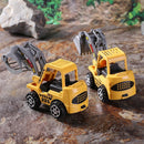 6X Kids Mini Car Toys Lot Vehicle Sets Educational Toys Engineering vehicle
