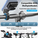 Motorcycle Bike Handleable Holder Kits 360 Degrees Rotating Mobile Phone Bracket