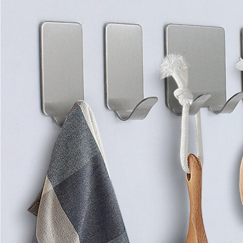Strong Hooks Self Adhesive Door Wall Hanging Hooks Suction Heavy Load Door Hook
