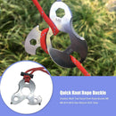 Outdoor Multi Tool Quick Knot Rope Buckle Hex Wrench Stainless Steel EDC Gear