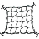 15"x15" Deck Cargo Bungee Net with Pad Eyes & Hooks Marine For Canoe Kayak M6B5