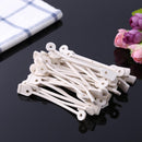50pcs/set Pro Perm Rod Long Hair Curler Replacement Elastic Rubber Band (C)
