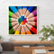 5D DIY colorful pencil round diamond painting E753