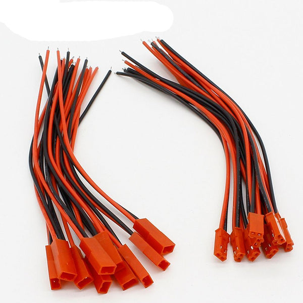 Downlight 100MM Long Wire Connector 2 Pins Plug Cable Terminal Male To Female