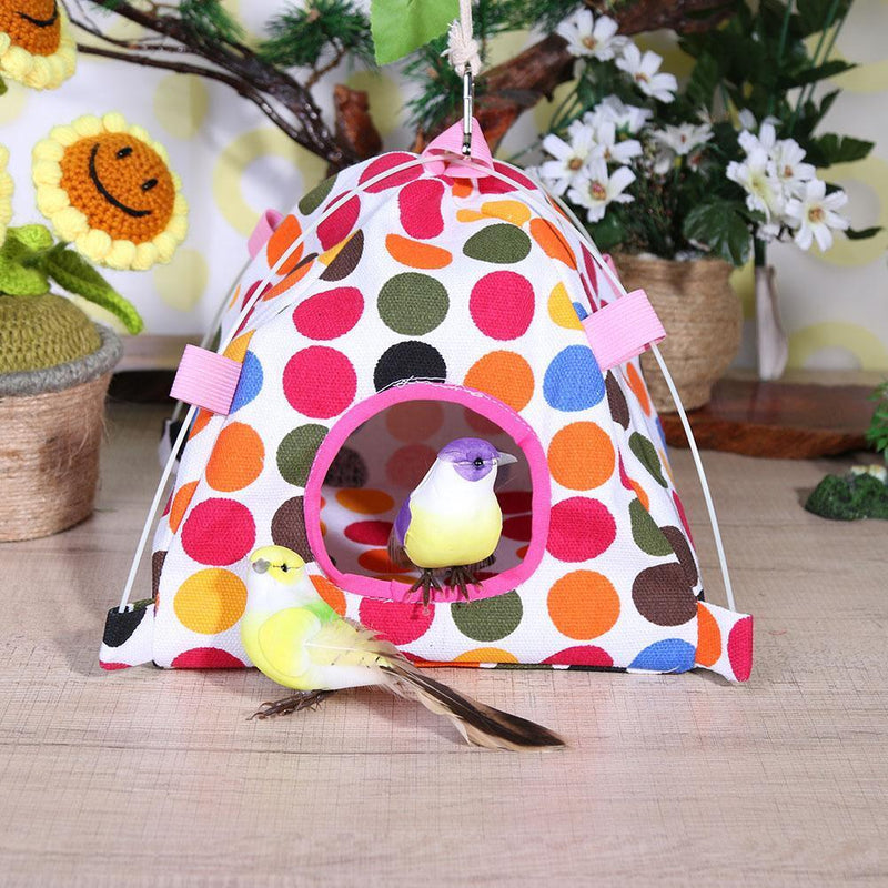 Canvas Hamster Bird Nest Parrot Lodge Hanging Tent House Cage Pad Pet Products