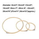 Needle craft Bamboo Round Loop Cross Stitch Frame Embroidery Hoop Sewing Tools