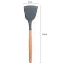 Silicone Cooking Utensils Non-stick Heat Resistant Kitchenware (Spatula)