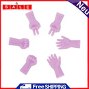 6pcs Cute Knitting Needles Point Caps Gesture Shape Needle Tip Stopper Protector