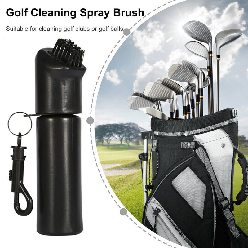 Golf Putter Wedge Ball Groove Cleaner Self-Contained Water Golf Club Scrub
