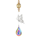 Crystal Hanging Light Catcher Jewelry Wind Chimes Home Wedding Car Decor Gift