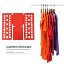 Laundry Folding Board Kids Adjustable Clothes Holder Organzier (Red) Newly