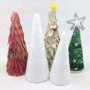 Polystyrene Styrofoam Foam Tip Cone Flat Cone Handmade DIY For Craft D2C2 U9Q7