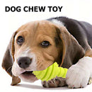 Dog Toys Pet Molar Teeth Stick Bite Sound Interactive Training Ball (Green)