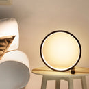 Halo Balance Lamp for Desktop, Dimmable, USB Circle Night Light (Black) Newly
