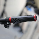 Mountain Bike Handlebar Grips Cover Aluminum with Locking Bicycle Grip Sleeve