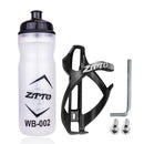 ZTTO 750ml Bike Water Bottle with Holder Outdoor Sports Cycling Drinking Kesse