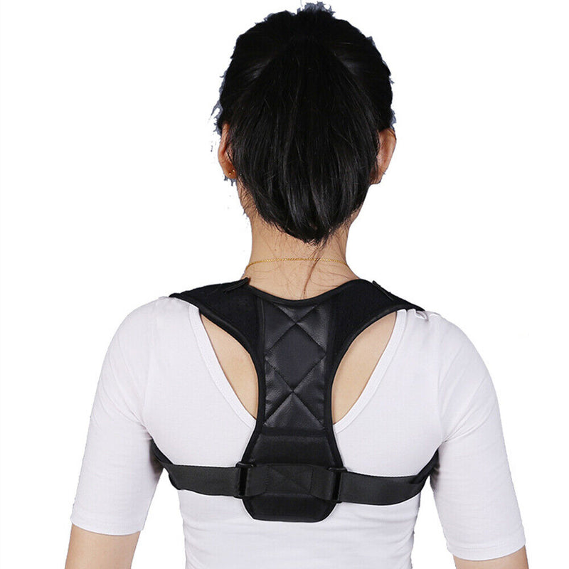 Posture Corrector Back Straightener Lumbar Shoulder Support Belt Body Braces