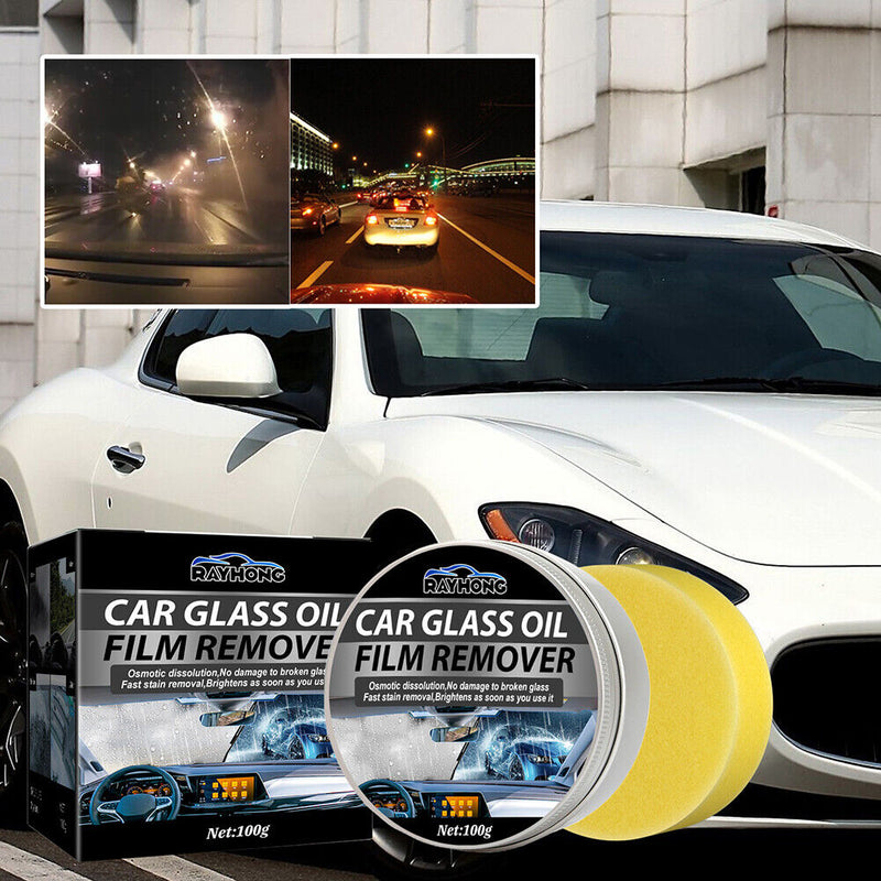 Glass Oil Film Remove Paste Window Glass Car Windshield Agent Windscreen Cleaner