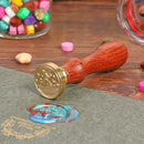 Retro Invitation Seal Stamps DIY Cute Animal Pattern Sealing Wax Craft (4) Newly