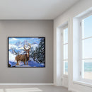 Deer 5D DIY Full Round Drill Diamond Painting Women Manual Mosaic Kits for Decor