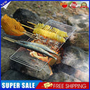 Stainless Steel BBQ Rack Grill Cooking Supplies Foldable Grill Stand for Camping