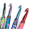 12pcs Ceramic Handle Knitting Needles Aluminum Crochet Hooks Set DIY Craft Tools