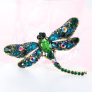 Women Insect Brooch Pin Corsage Dragonfly Brooches Dress Coat Accessories