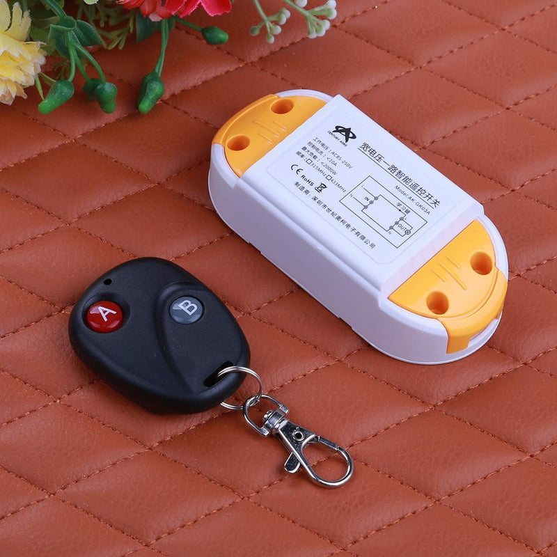 315MHZ AC 220V One Way Remote Control Power 1000W Makes Wireless Switch with DOP